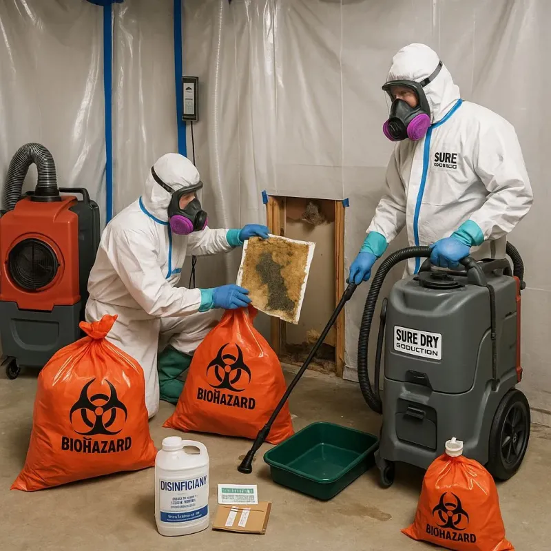 Contaminated Water Handling Protocols process in Tenaha, TX