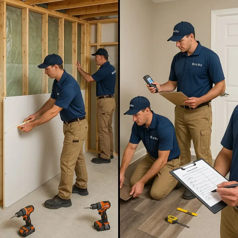 Repairs and Reconstruction process in Tenaha, TX
