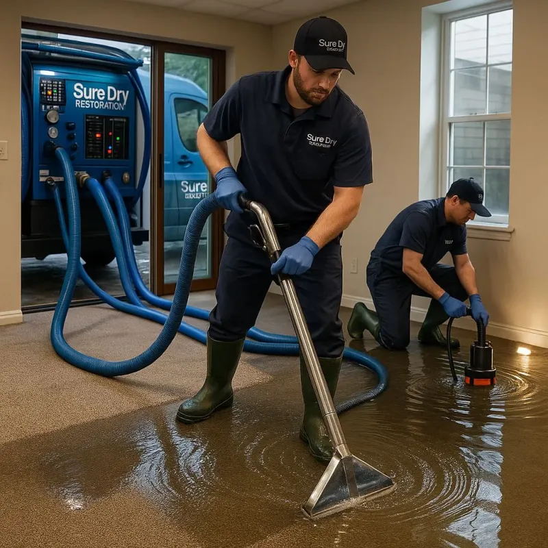 Water Extraction and Removal process in Tenaha, TX